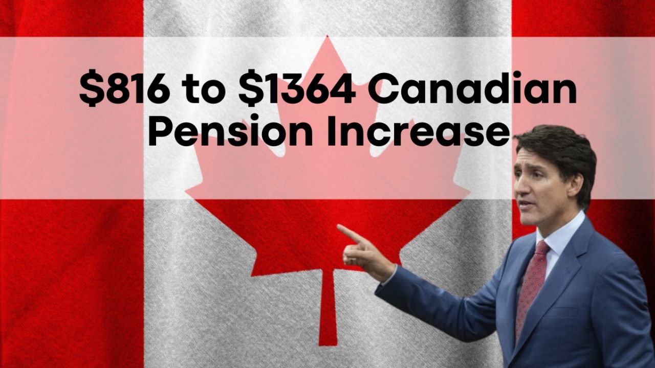 $816 to $1364 CRA Retirement Pension Eligibility Criteria