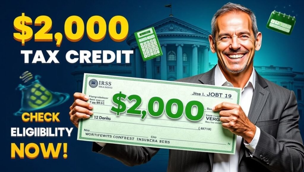 IRS Offering $2,000 Tax Credit in April 2025 – Check Eligibility & Payment Date